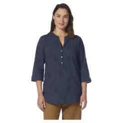 Royal Robbins OASIS TUNIC II 3/4 SLEEVE Damen - Tunika -Camping Serien Laden 5638006381 b oasis tunic ii 34 sleeve royal robbins 24